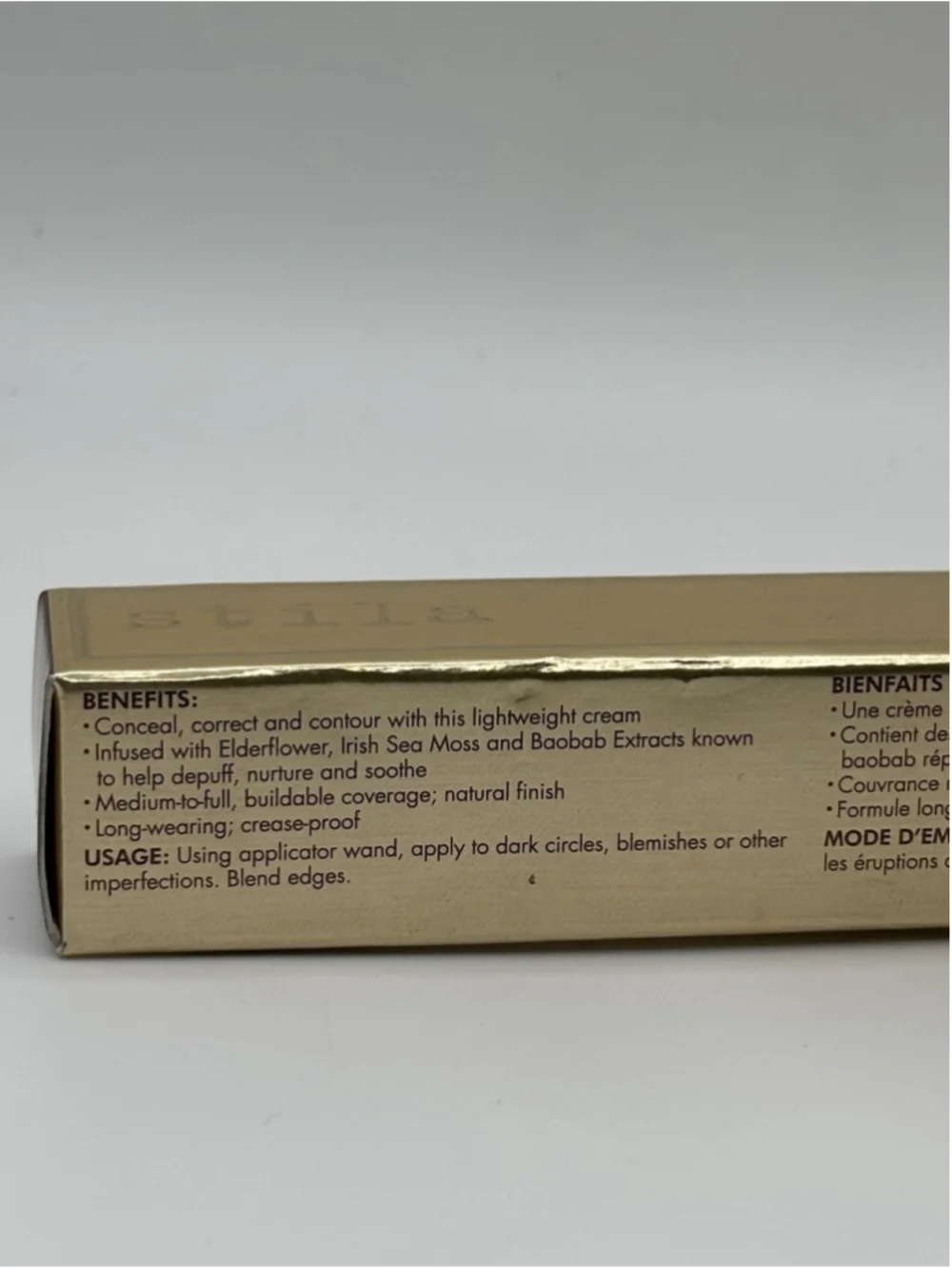 Stila Pixel Perfect Concealer Deep 1 0.20 oz / 5.54 mL New in Box
